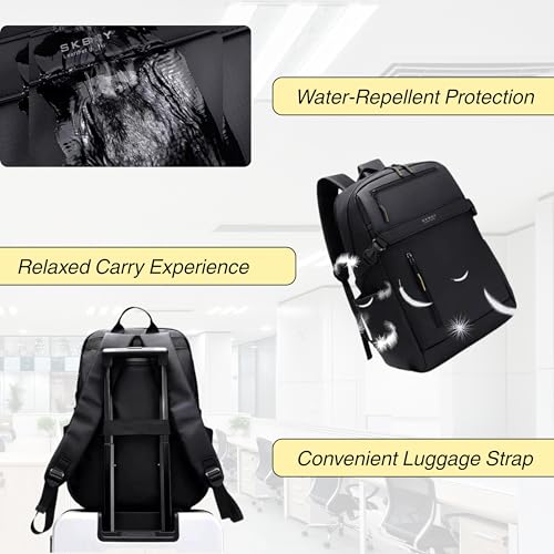 Image of KARRIER Backpack with Padded Laptop Compartment /Expandable /Multifunctional /Stylish /Daily Commute /Multiple Compartments /Unisex Backpack for Office /College /Students