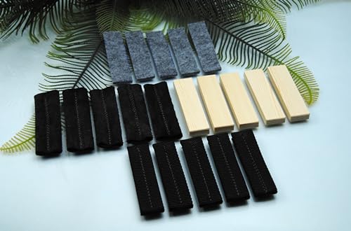 BULLYZEI 20 Fährtengegenstände, 5 Nylon, 5 Leder, 5 Filz, 5 Holz, Fährten IGP