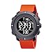 Produktbild LIWEARE Casual Sport Watch Vintage Collection Unisex Digital Armbanduhr 30M wasserdichte Sportuhr Stoppuhr Kalender leuchtende Digitaluhr mit Wecker  (Rot)