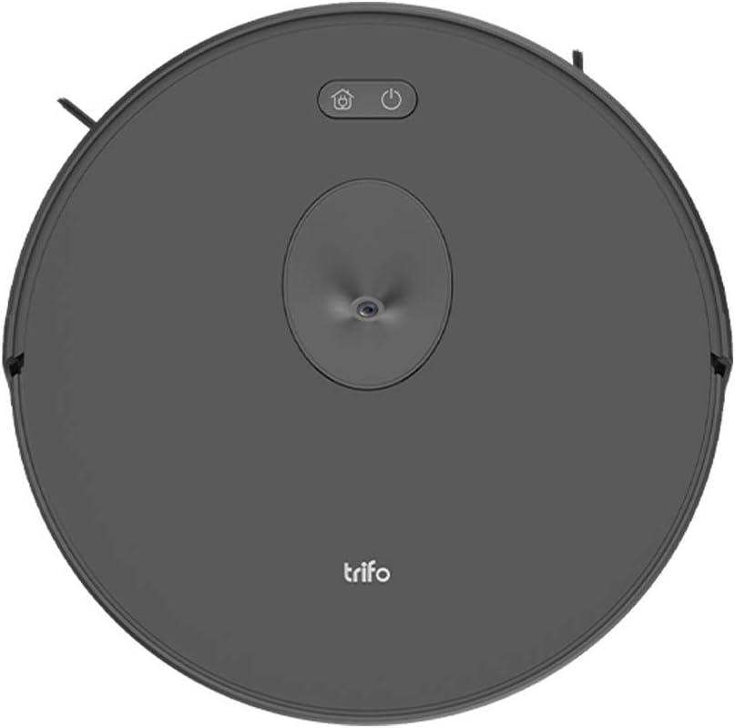 TRIFO Ironpie m6 Powerful Cordless Robot Vacuum Cleaner with Camera Navigation, App Manual Control & Self Charging – Black