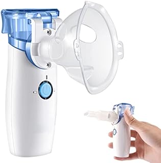 Portable Nebulizer - Handheld Personal Steam Inhalers Nebulizer Machine,Personal Steam Atomizer for Kids and Adult with 1 Set Accessories