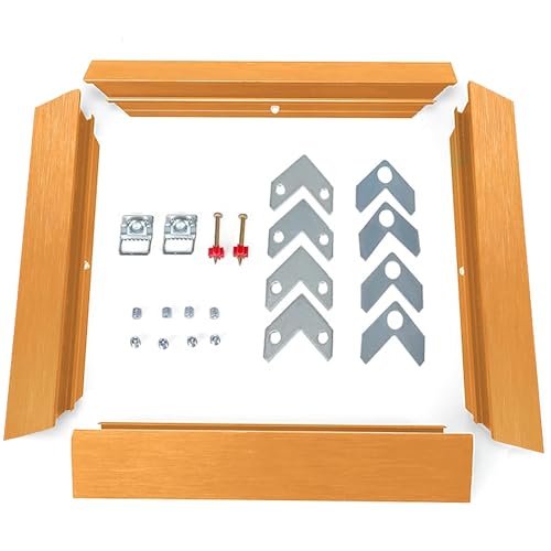 Image of 24x36 DIY Metal Canvas Frame,1.25 inch Deep Floater Frame,Gold