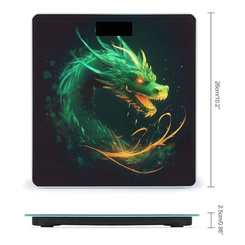 Báscula digital para cuerpo Green Dragon capacidad 400 lb miniatura 2