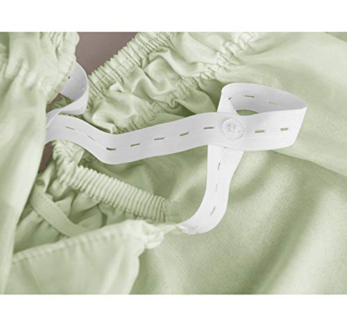 Obytex Wrap Around Bed Skirts, Cotton Bedskirt Elastic Dust Ruffle Silky Soft & Wrinkle Free Classic Stylish Look In Your Bedroom #TOP4