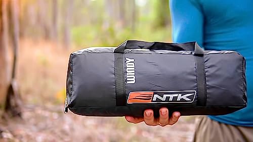 NAUTIKA, Barraca de camping individual Modelo WIndy com capacidade para 1 pessoa. Coluna d’água de 2