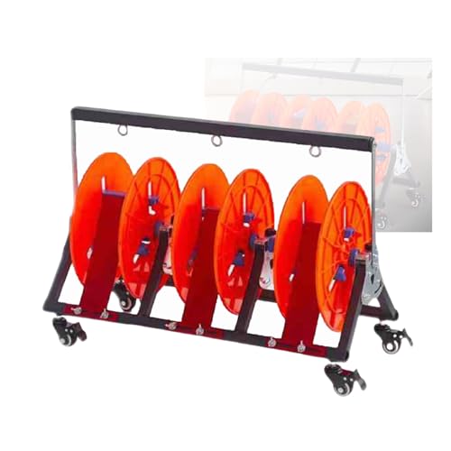 Carro portacarretes multicarrete de alta capacidad para cables 2