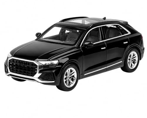 Image of Amisha Gift Gallery Q8 Diecast Matle Car Toys with Light and Sound Diecast Toy Car for Kids 1:36 Scale Model Metal Pull Back Sports Car Boys