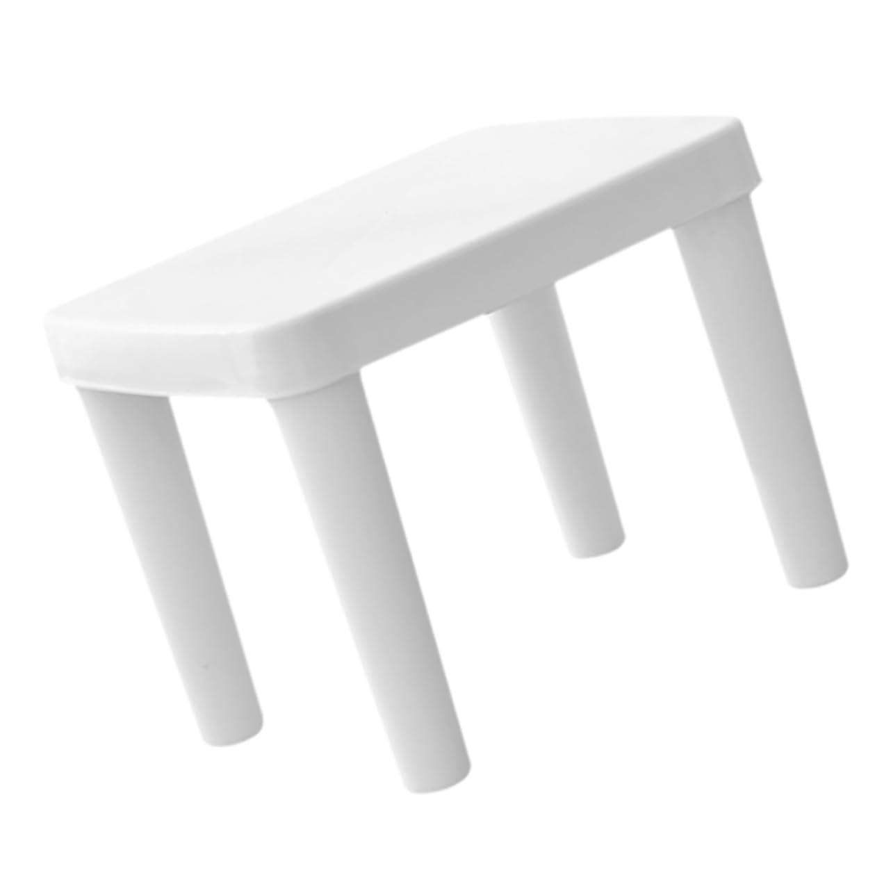 Tabouret antidérapant avec design creux pour rangement facile