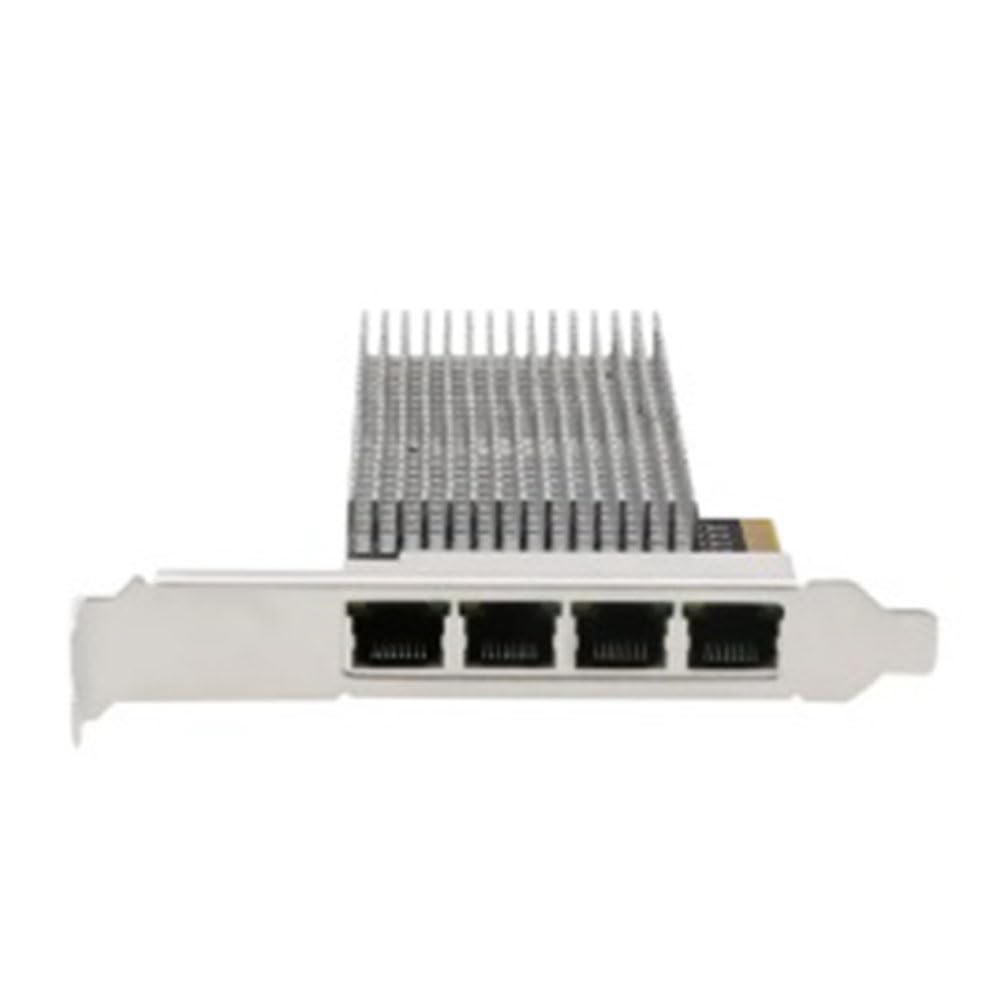 Carte RéSeau sans Disque PCIE 4 Ports 2,5 G, Port RéSeau Filaire Gigabit, DéMarrage PXE sans Disque ESXi (B)