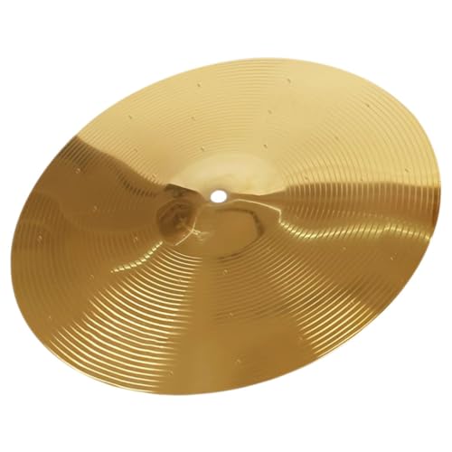 Milisten Drum Cymbal Splash Jazz Drums Easy to Install Produces Crisp Sound Versatile Addition