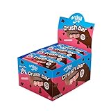 +Mu Barra Proteina Crush Bar Sabor Morango - Display com 12 unidades - 480g