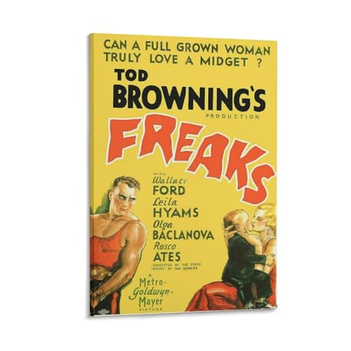 Toile vintage Freaks 50x75 cm oubliez les murs vides avec l'impression HD