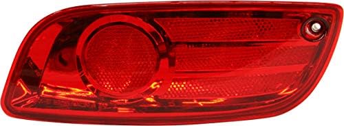 Evan Fischer Rear, Passenger Side Bumper Reflector Set Compatible With 2013-2019