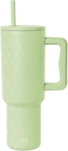 Miniatura 92 de Simple Modern - Vaso Trek de 0,9 l con asa y tapa con pajita, botella de viaje de acero inoxidable aislada con portavasos Color rosa Rubor.