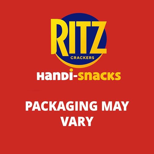 Handi-Snacks RITZ Crackers 'N Cheesy Dip Snack Packs, School Snacks, 20 Snack Packs