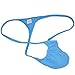 JAXFSTK 7PCs/Lot Men's Breath Holes Micro Thong Sexy Mini Bikini Underwear Elastic String T-back Tanga XL