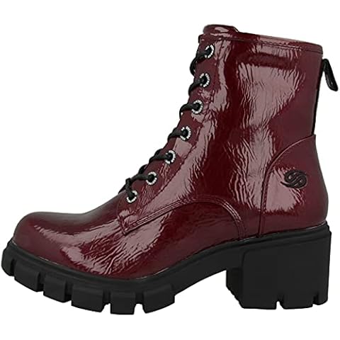 Dockers by Gerli Women's Fashion Boot, Dark Red 47aa301 670720, 6.5 UK Cover
