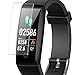 Vaxson 3-Pack TPU Pellicola Protettiva, compatibile con HETP W8 Fitness Tracker smartwatch, Screen Protector Film [Non Vetro Temperato ] NEW VERSION