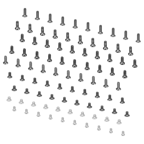 BESJMYT for Samsung Galaxy Mobile Phone Full Complete Black Screws Replacement Kit for All Models A13 S24 Note Plus Ultra Internal Screw Fix Inner Parts