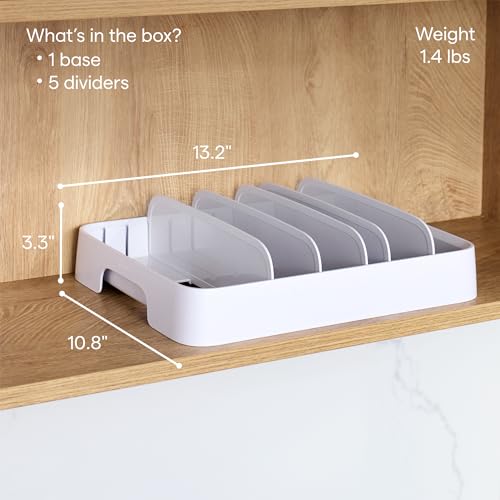 YouCopia StoraLid Organizador de tapas ajustable - 30% de descuento