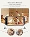 Momcozy BM04 Smart WiFi Baby Monitor with 2 Cameras, 5'' 1080P Split Screen Video Baby Monitor with Camera and Audio, Clear Night Vision, 5000mAh Battery, 2-Way Audio
