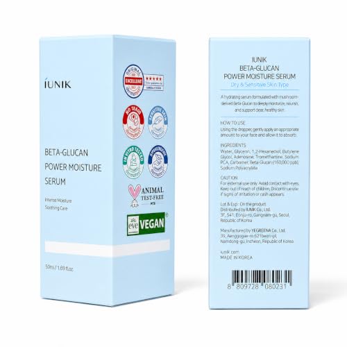 iUNIK Beta-Glucan Power Moisture Sérum 50 ml – vue 8
