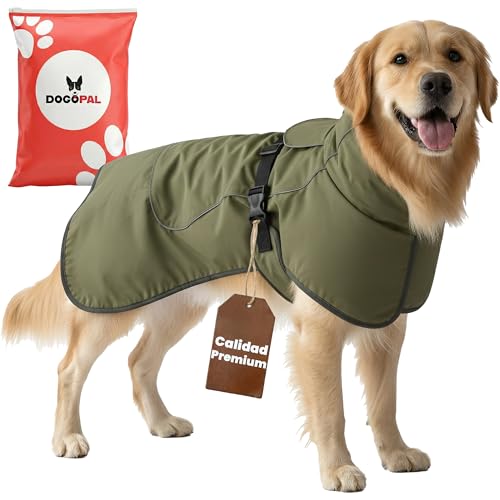 DOGOPAL Abrigo impermeable para perros, abrigo de invierno y...