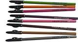 Graff*Etch Hair Pattern Pencils (NEON) 8 pack by QUALITY PENCILS