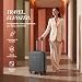 LUGG Jetset 15" Lightweight Cabin Suitcase - EasyJet Underseat Carry On Luggage, ABS Hard Shell, Scratch-Resistant Finish, Secure Lock, Smooth 360° Spinner Wheels (45x33x20cm)