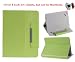 GreatCase Universal Carrying Case Folio Faux Leather Stand Flip Cover for 8 Inch Android Tablet (8 Inch, Green)