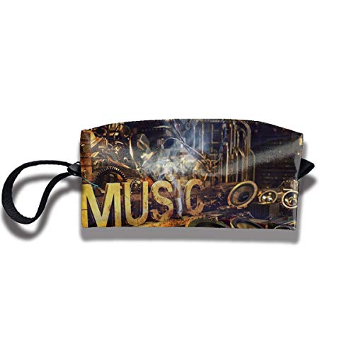 Preisvergleich Produktbild Kosmetiktasche Bleistiftbeutel, Musikbriefe Briefpapier Geldbörse Aufbewahrungsorganisator Reisehalter