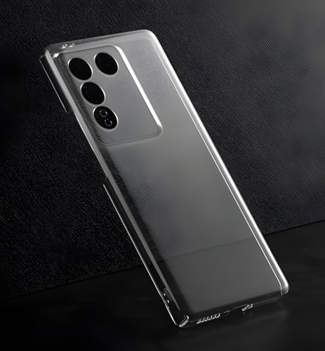 Image of Lifetime Anti-Yellow Clear Back Cover Case for Vivo V27 /V27 Pro (Sleek Crystal Hard Back | Shockproof Protection with Camera Protection)