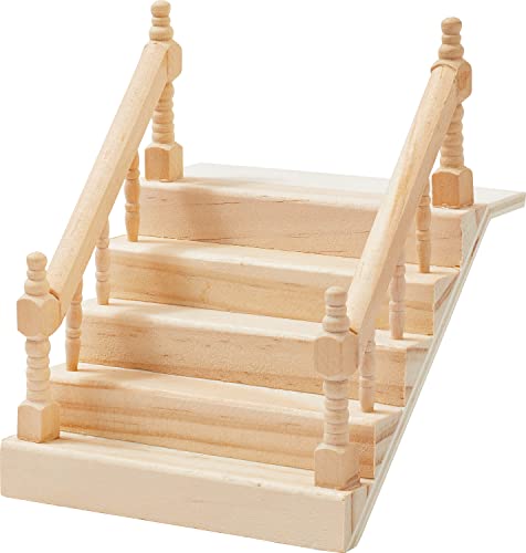 Miniatur Treppe mit Handlauf, ca. 10,5 cm Miniatur Treppe mit Handlauf, ca. 10,5 cm