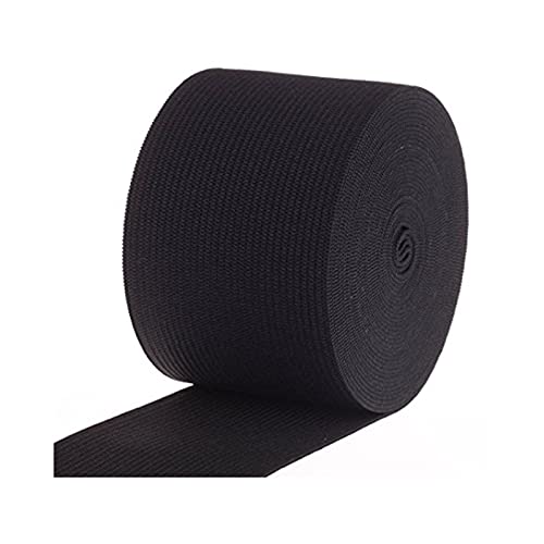 Simpleelove Gummiband Schwarz Elastisch 5M x 60MM
