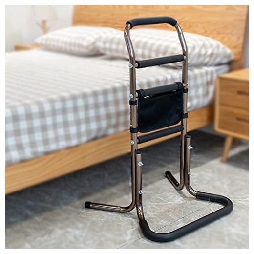 Barrera De Cama Portatil Y Extensible Dispositivos para Levantar Sillas Asientos De Elevación para Sillas Rieles De La Cama para Personas Mayores Ayuda De Pie,One Size,Natural