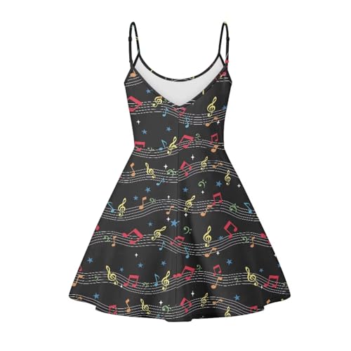 Image of Biyejit Women Casual Loose Dress Strap Long Summer Beach Swing Dress