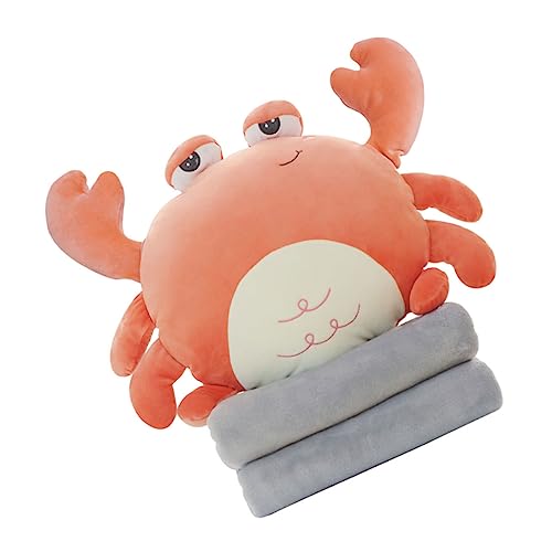 Couverture oreiller crabe contre le froid au bureau tapis animalier
