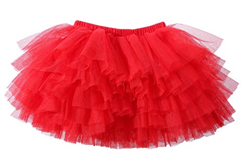 Image of Baby Girls' Tutu Skirt Toddler 6 Layered Tulle Tutus 1-8T