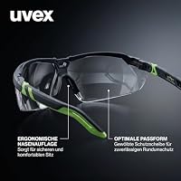 Uvex i-5 - Premium-Schutzbrille - Bügelbrille - extrem kratzfest, beschlagfrei & verstellbar – Ansicht 4