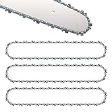 TOSRWGLL 14' Chainsaw Chain Replacement for Makita XCU03Z,XCU08,DUC353Z,DUC355Z,XCU07Z,XCU11Z,E-00228 Chains 52 Drive Links,3/8' LP Pitch,0.043'Gauge,Chain Saw Blade (3 Packs)