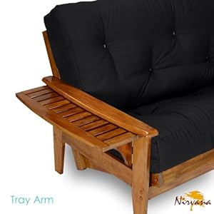 Nirvanafutonseastridgefutonsetfullsizeframe8mattresstwillblackcover Urban Country Home Decor Nirvana futons eastridge futon set full size frame 8 mattress twill black cover urban country home decor