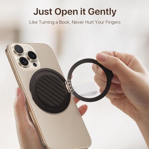 Soporte magnético para teléfono ultrafino con correa y anillo compatible con iPhone 7