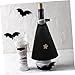 ERINGOGO Halloween Wine Bottle Cape Decorative Hat Cover for Halloween for Wine Bottle Display and Festive Celebrations