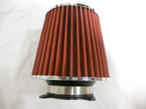 Air Intake Filter MAF Adapter + 3” Air Filter For 02 03 04 Infiniti I35 3.5 V6 (Include Red Air Filter)