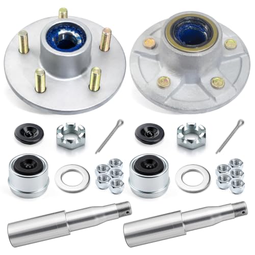 3500lb 5x4.5 Hub & #84 Spindle Set