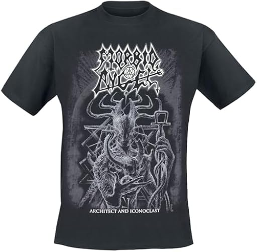 Morbid Angel Architect & Iconoclast Hombre Camiseta Negro M 100% algodón Vorne Bedruckt Regular | Ya disponible en tu tienda friki favorita! En mundofriki.es!