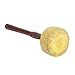 Singing Bowl Mallet,Hard Wood Felted Striker,Handmade Hard Wood Multi Purpose Tibetan Buddhism Singing Bowl Mallet Striker Stick for Meditation Chakra Healing Prayer and Yoga (Yellow)