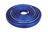 KnuKonceptz Bassik 4 Gauge Power / Ground Wire Cable Blue 25 foot coil