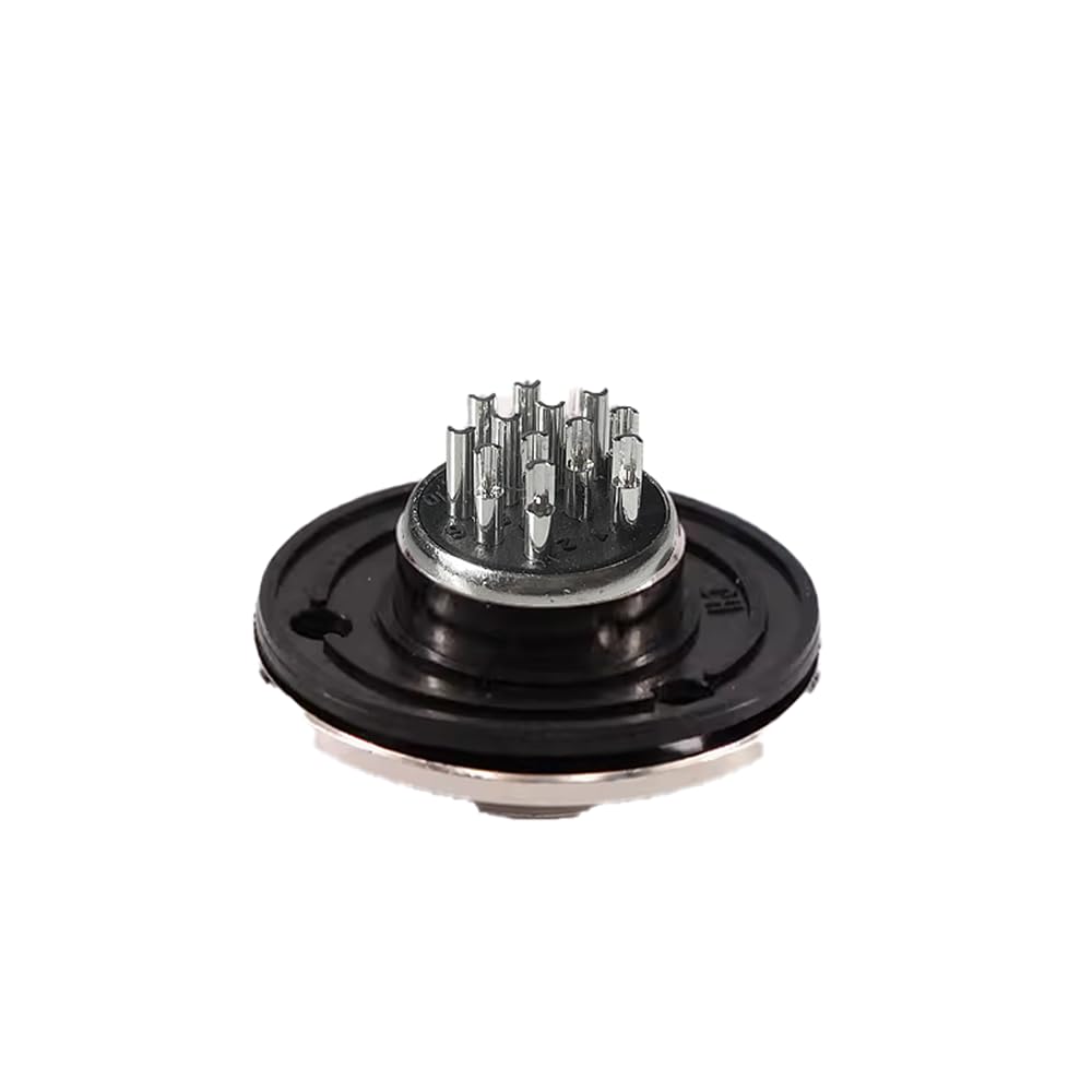 2 Stück Luftfahrtstecker Kreisflansch GX16 2 3 4 5 6 7 8 9 10 12 Pin M16 Stecker (12-polig)
