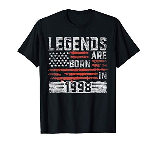 Legends Born In 1998 , 23rd Birthday Gift 23 Yrs Years Old T-Shirt